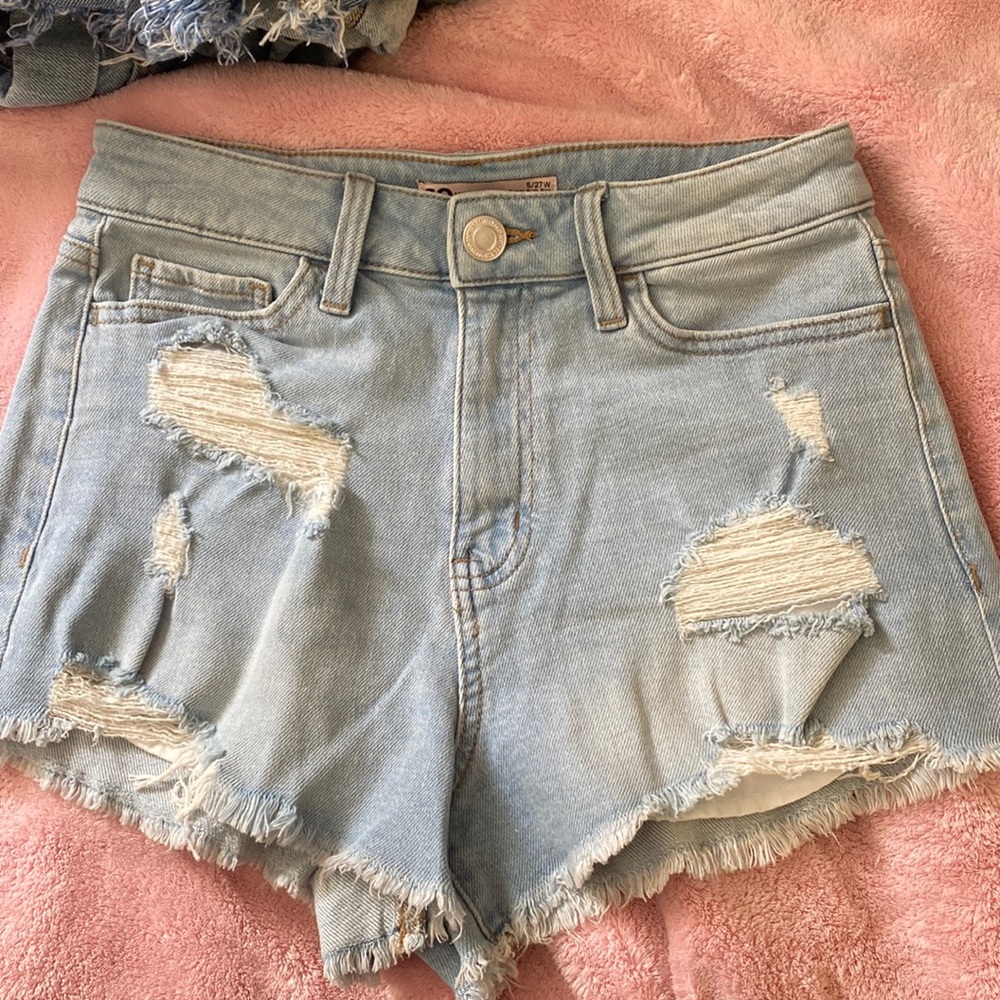 High rise cut off short